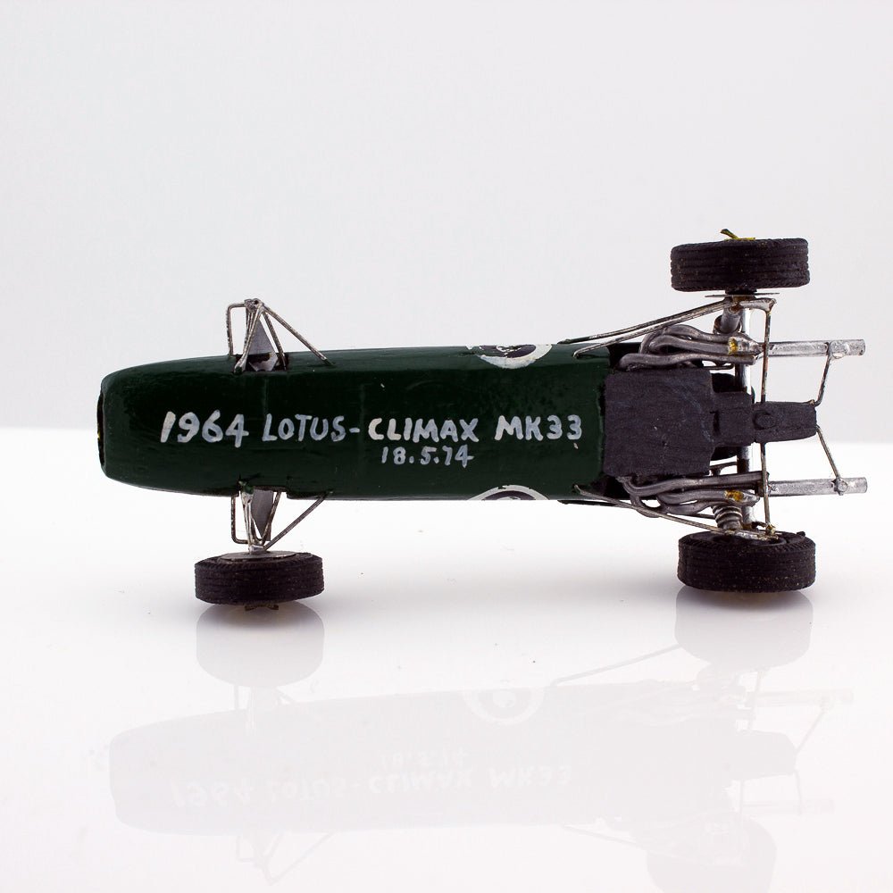 Scratch Built(?) 1:43 Scale 1964 Lotus Climax Mk33 Grand Prix Racing Car Needs TLC