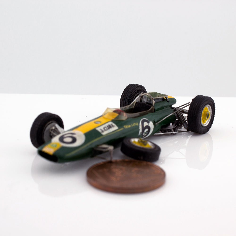 Scratch Built(?) 1:43 Scale 1964 Lotus Climax Mk33 Grand Prix Racing Car Needs TLC