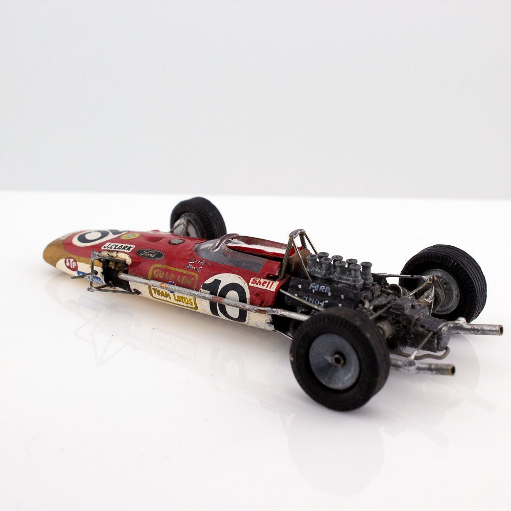 Scratch Built(?) 1:43 Scale Graham Hill Lotus 49 Grand Prix Racing Car Needs TLC