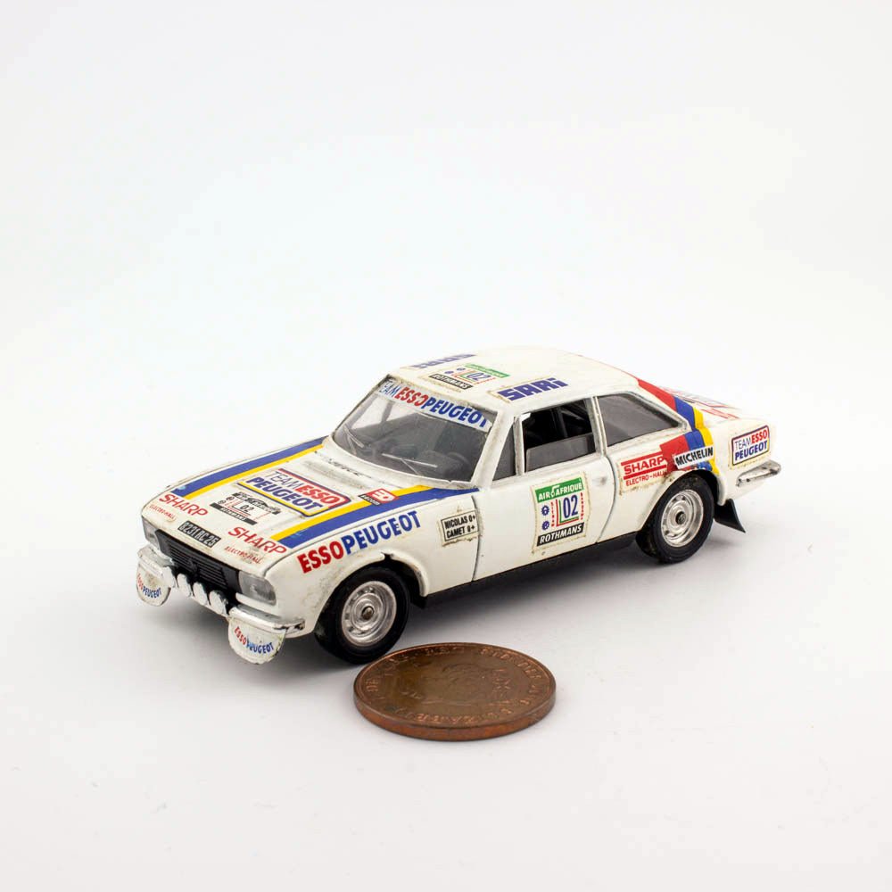 Solido 1055 1/43 Scale Peugeot 505 Coupe V6 Rally, Excellent Cond. Diecast Model