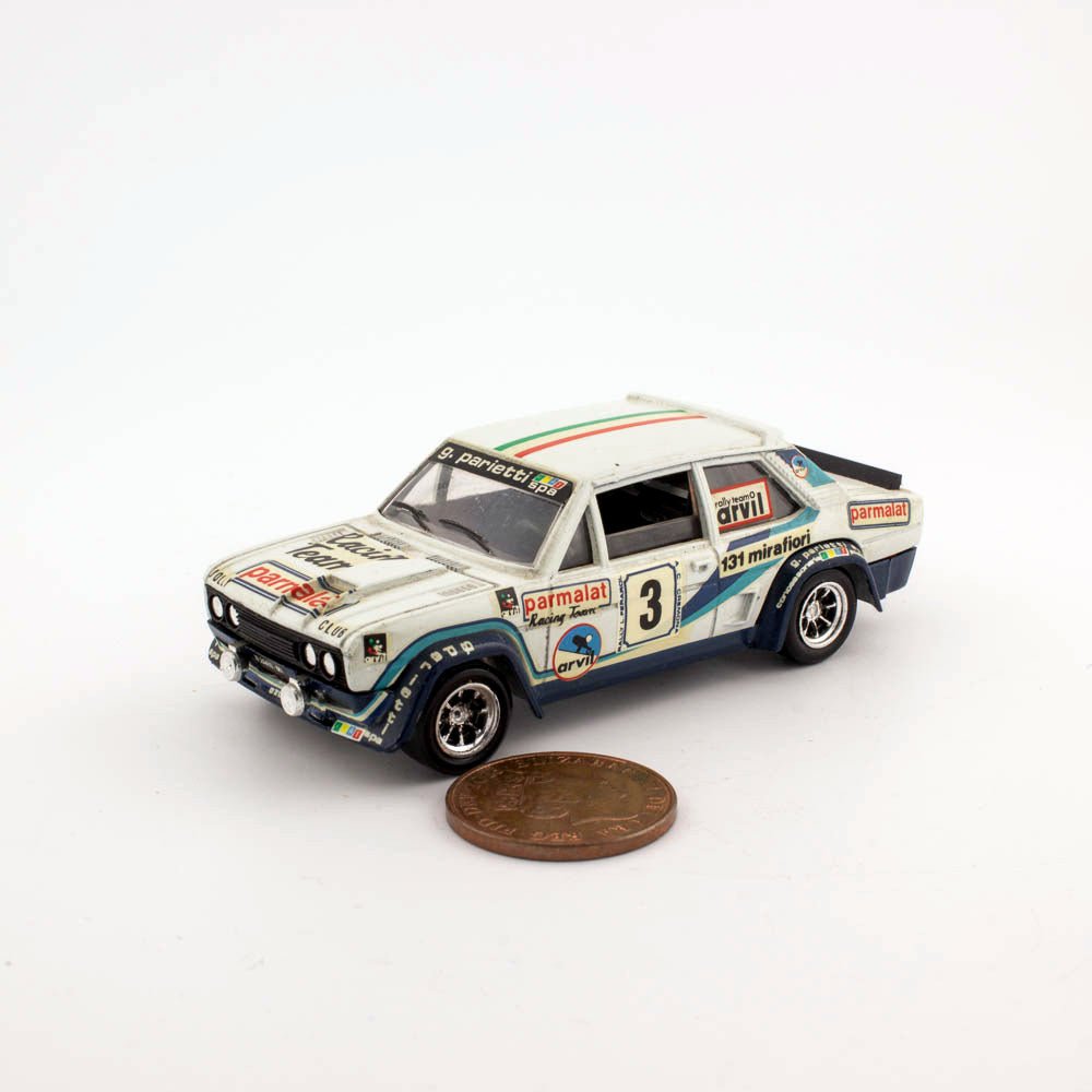 Solido Kit No 54 1/43 Fiat Abarth 131 Rallye Excellent Condition Diecast Model