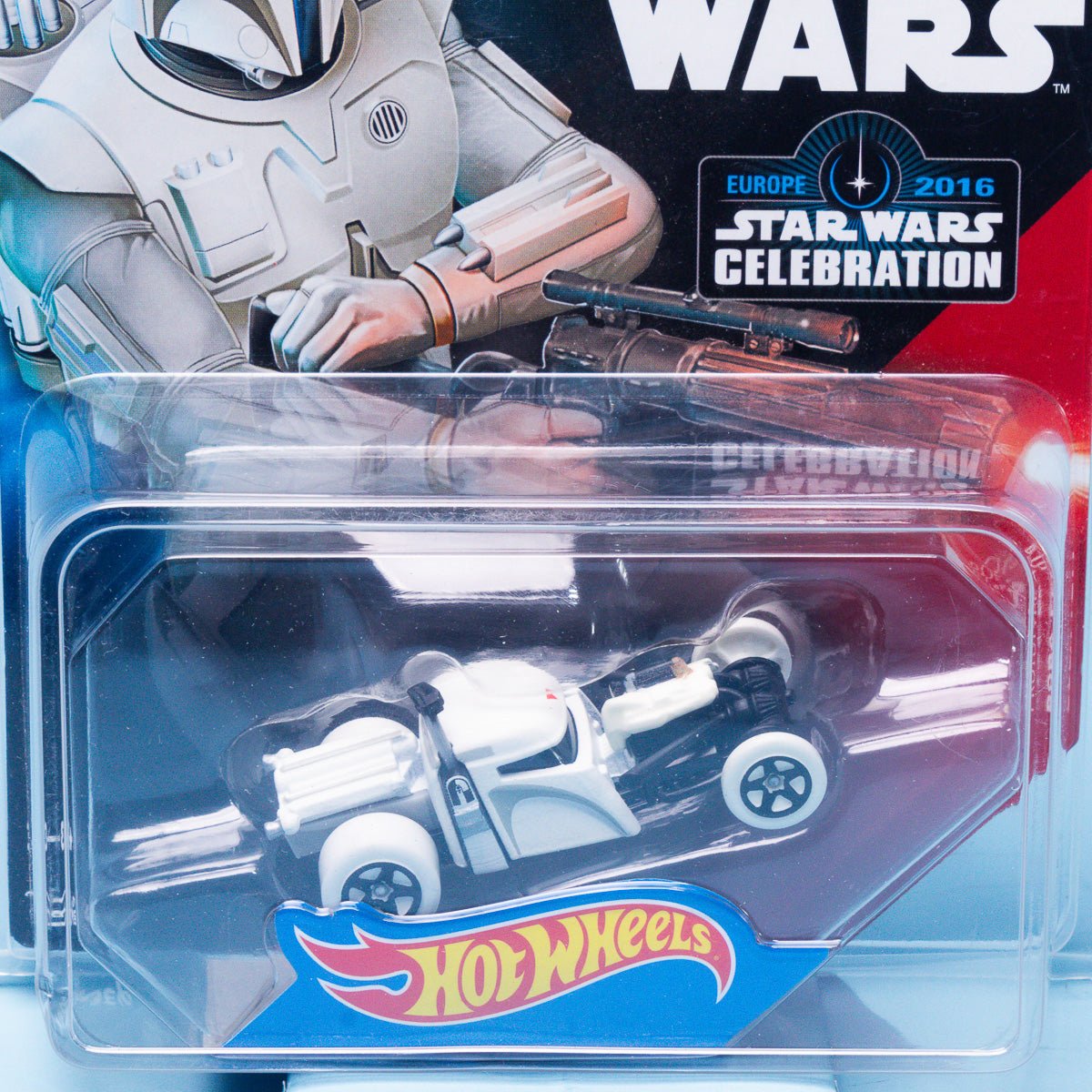 Star Wars Celebration Europe 2016 Prototype Armor Boba Fett Concept Hot Wheels - DT Collectable Toys