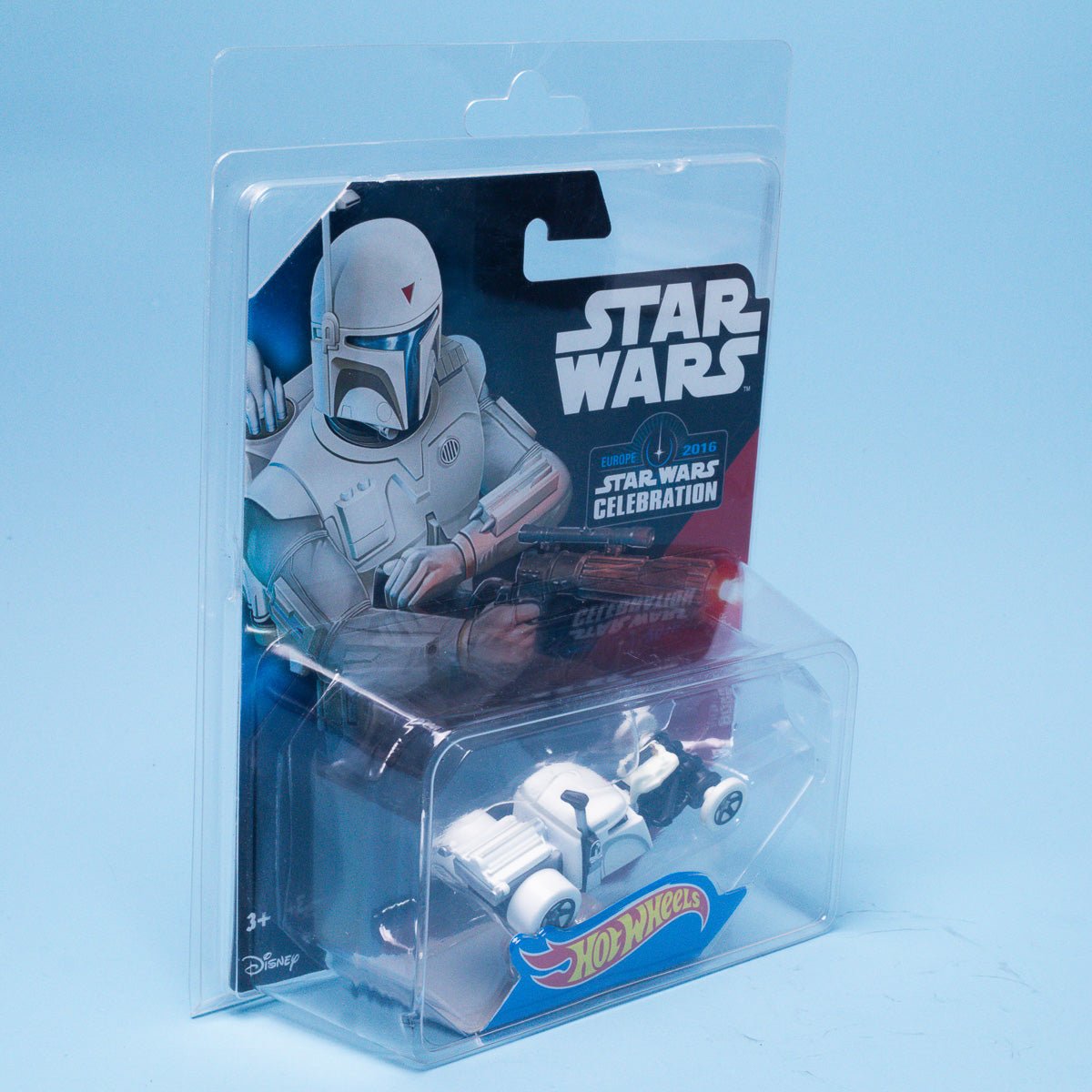 Star Wars Celebration Europe 2016 Prototype Armor Boba Fett Concept Hot Wheels - DT Collectable Toys