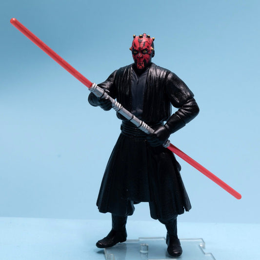 Star Wars EP1 The Phantom Menace DARTH MAUL Hasbro Action Figure Excellent Picture 1