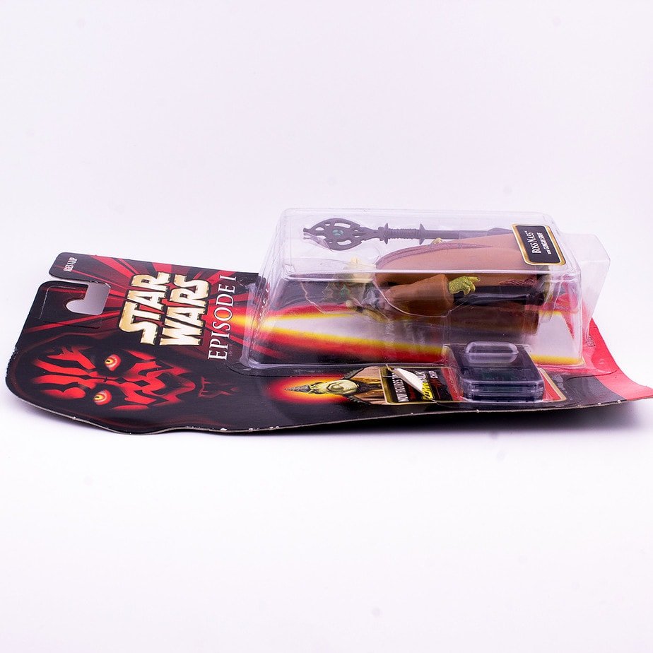 Star Wars Episode 1 Boss Nass Action Figure & Comm Talk Chip Unopened