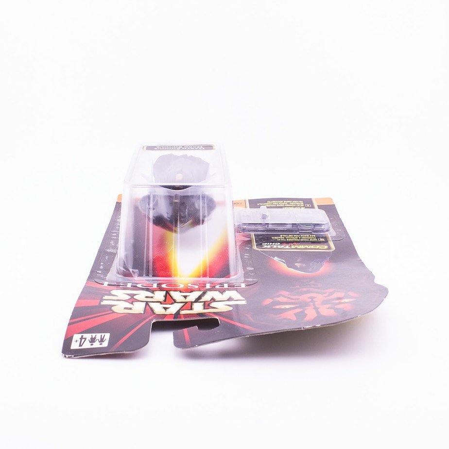 Star Wars Episode 1 Darth Sidious Action Figure & Comm Talk Chip Unopened