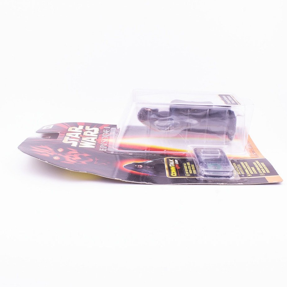 Star Wars Episode 1 Darth Sidious Action Figure & Comm Talk Chip Unopened