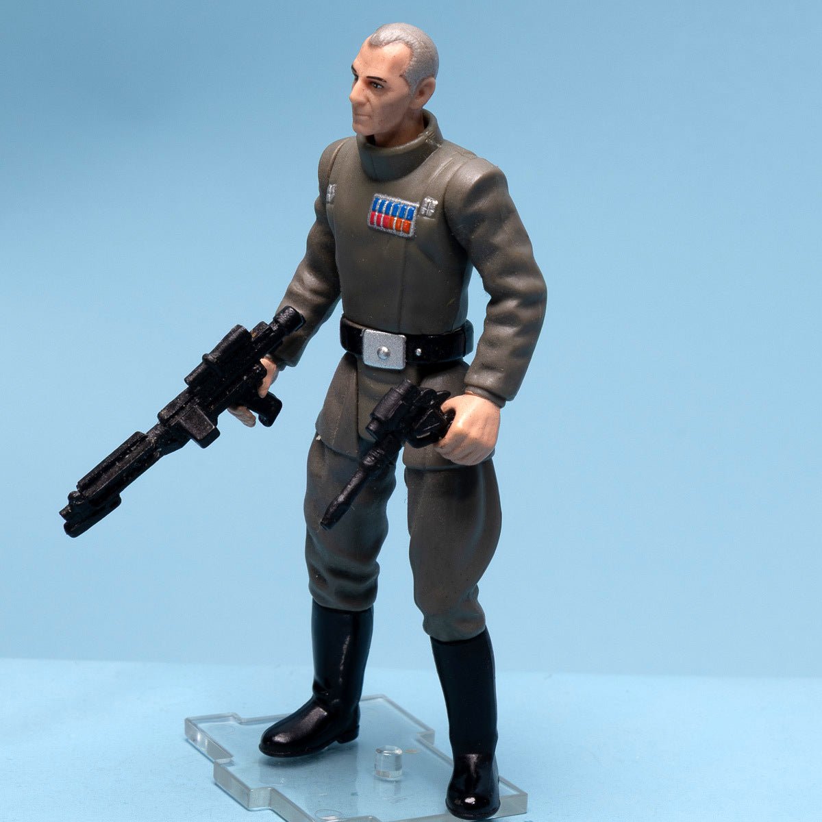 Star Wars POTF2 GRAND MOFF TARKIN 1997 Kenner Action Figure Excellent - DT Collectable Toys