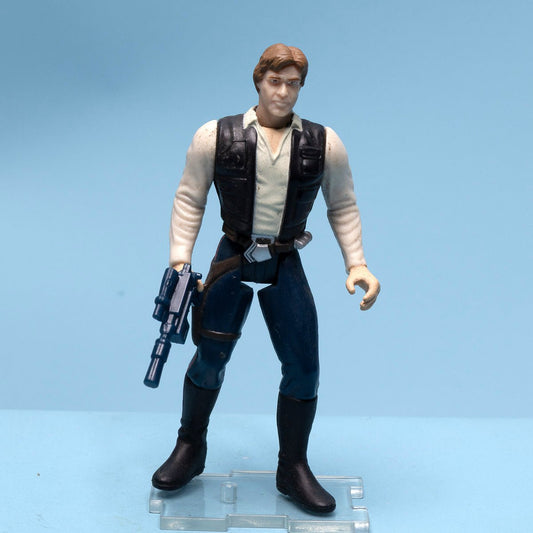 Star Wars POTF2 HAN SOLO 1997 Kenner Action Figure Excellent Action Figure Picture 1