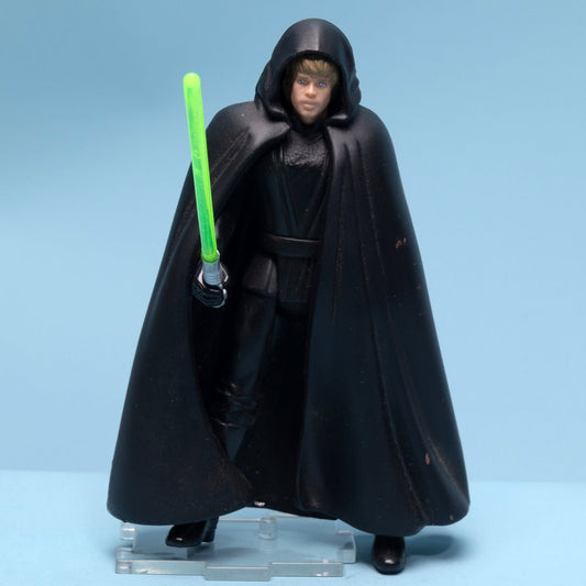 Star Wars POTF2 LUKE SKYWALKER Jedi Knight 1997 Kenner Action Figure Excellent Action Figure Picture 1