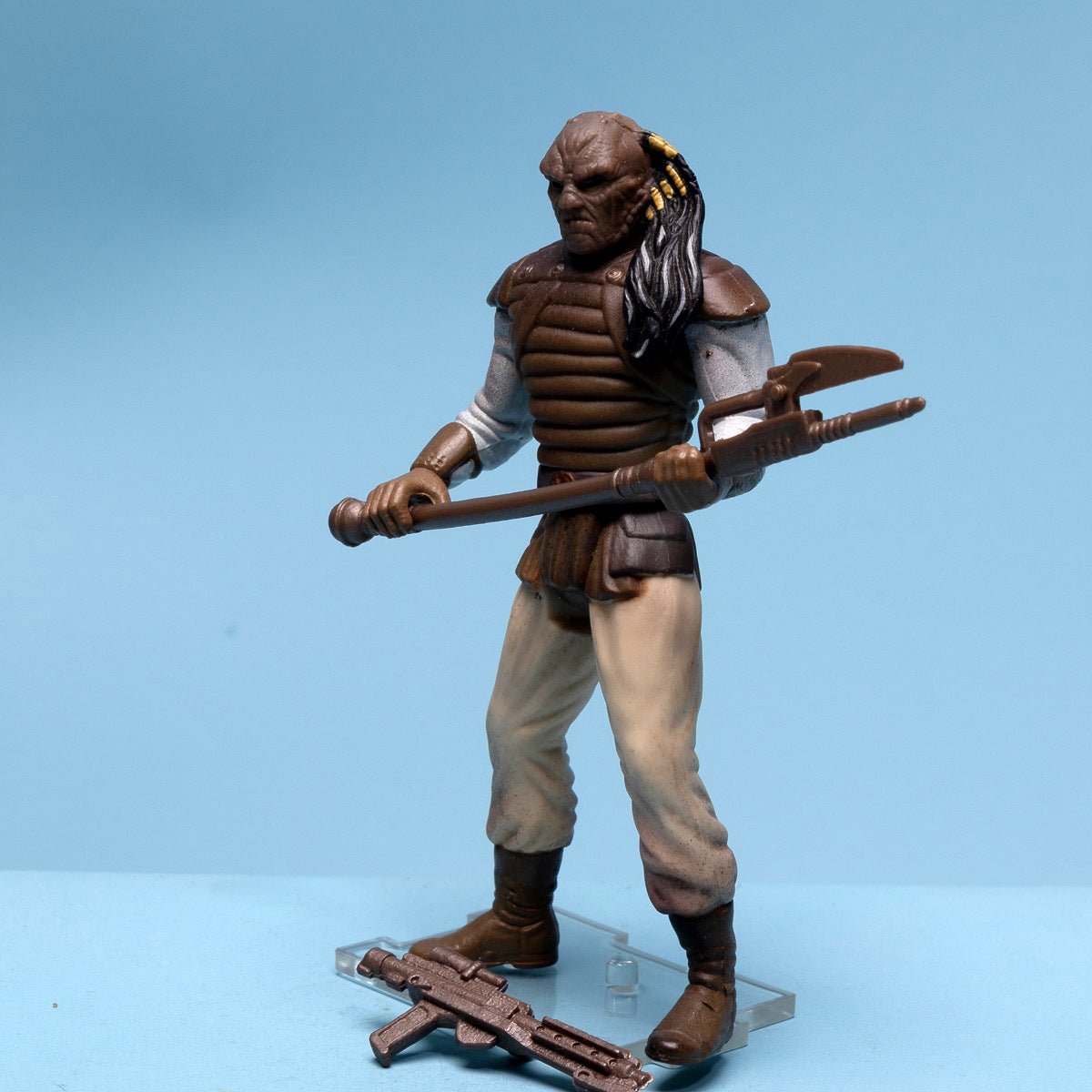Star Wars POTF2 WEEQUAY 1997 Kenner Action Figure Excellent - DT Collectable Toys