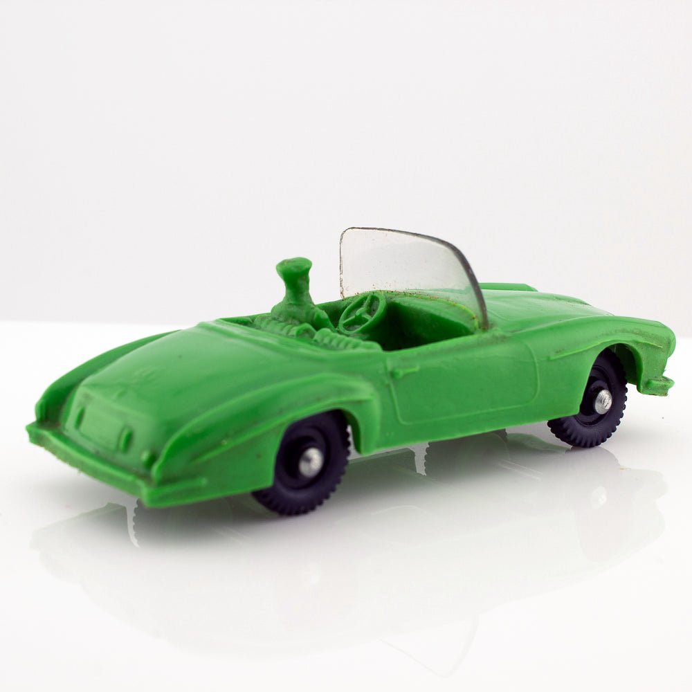 Tomte Laerdal Norway, 11 Mercedes - Benz 190 SL 1962 Vintage Green Vinyl Model