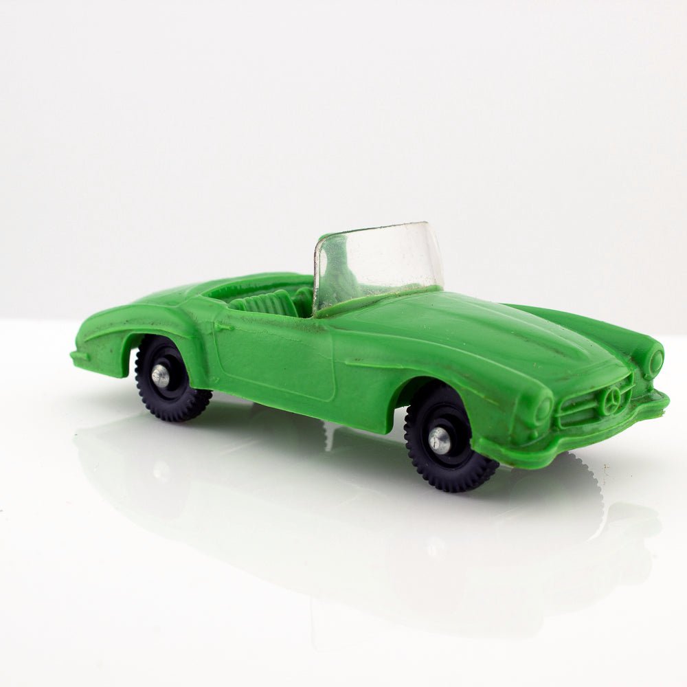 Tomte Laerdal Norway, 11 Mercedes - Benz 190 SL 1962 Vintage Green Vinyl Model