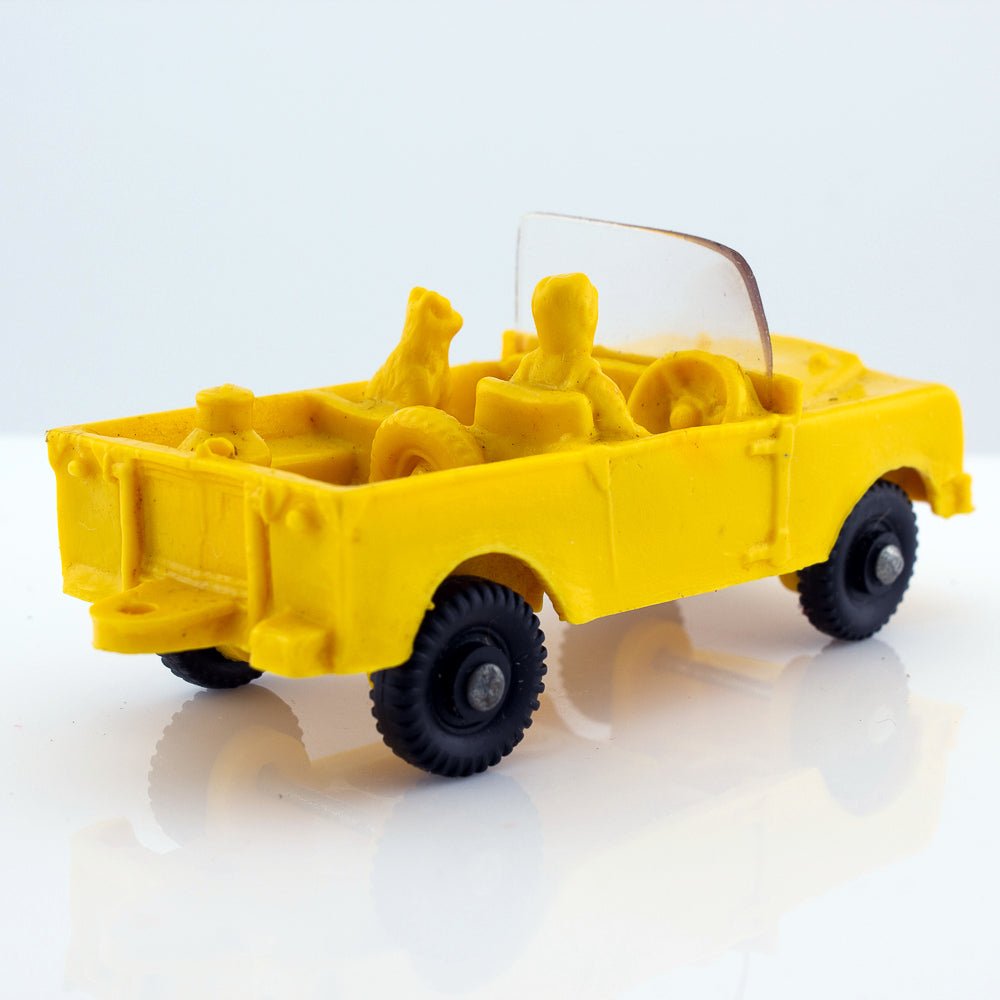 Tomte Laerdal Norway, 18 Land Rover Series 1, 1963 Vintage Vinyl Plastic Model