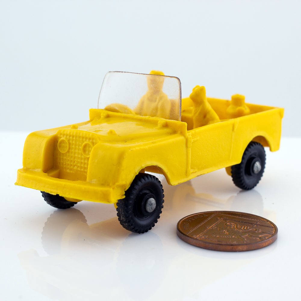 Tomte Laerdal Norway, 18 Land Rover Series 1, 1963 Vintage Vinyl Plastic Model