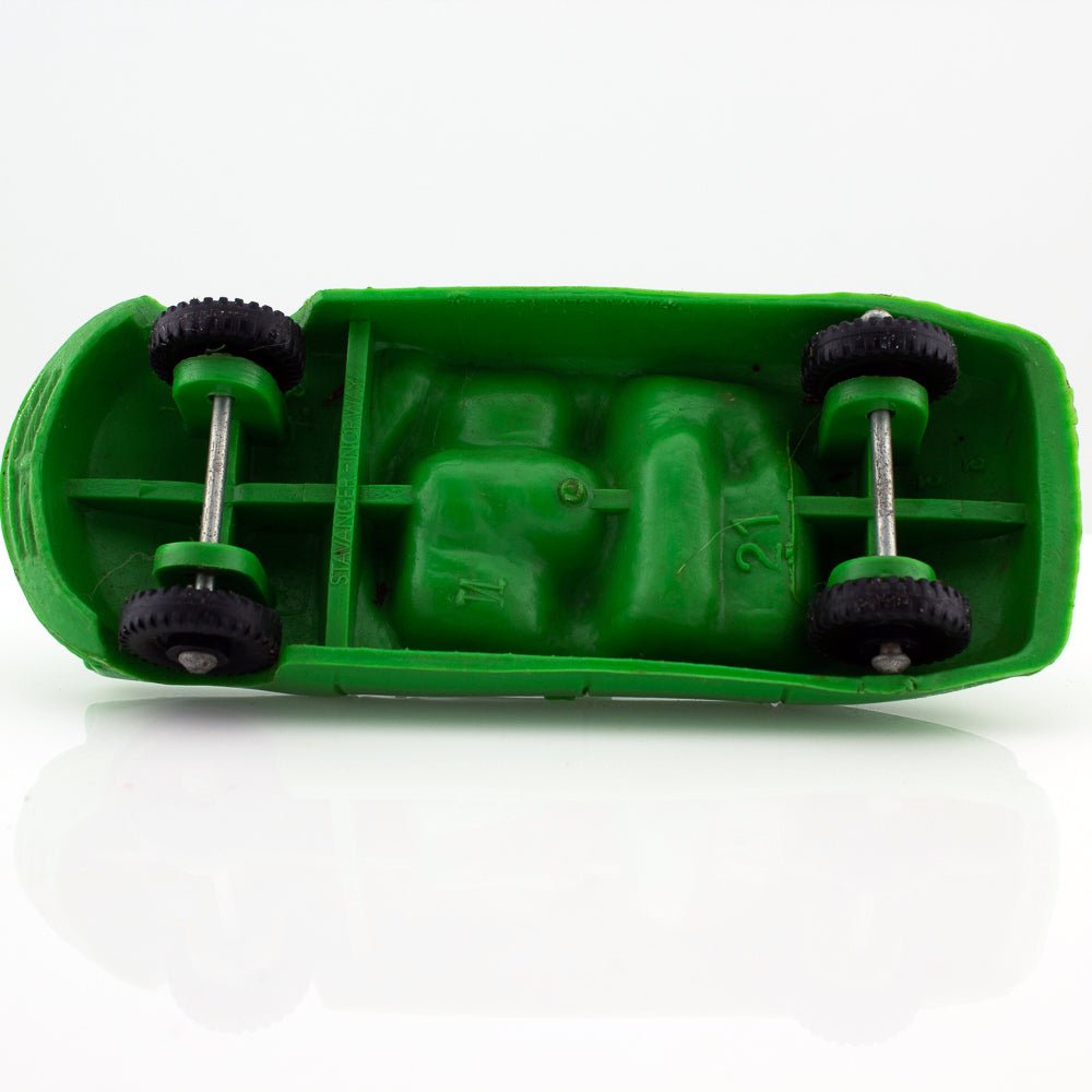 Tomte Laerdal Norway 21 Citroen DS 1966 Vintage Green Vinyl Plastic Model