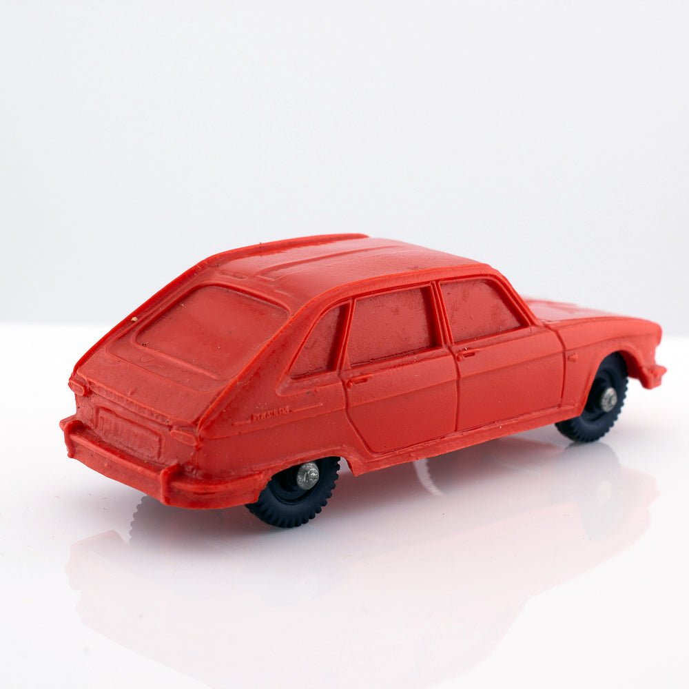 Tomte Laerdal Norway, 25 Renault 16 1972 Vintage Red Vinyl Plastic Model