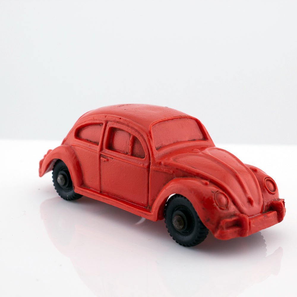 Tomte Laerdal Norway, 29 Volkswagen 1300 Beetle 1973 Vintage Red Vinyl Model