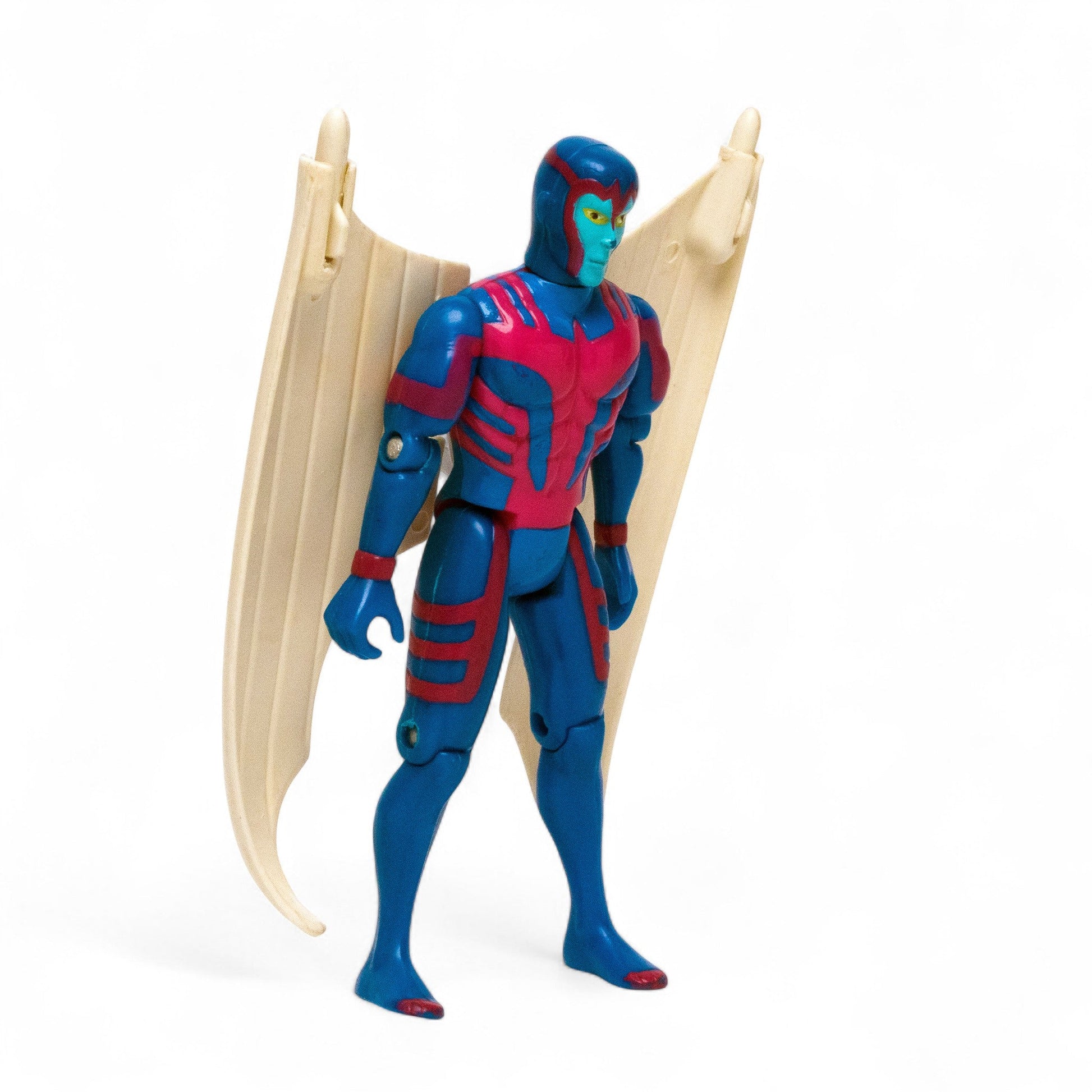Toy Biz 1991 Marvel ARCHANGEL Uncanny X - Men Series 1 Complete Action Figure Pre - Owned Picture 5
