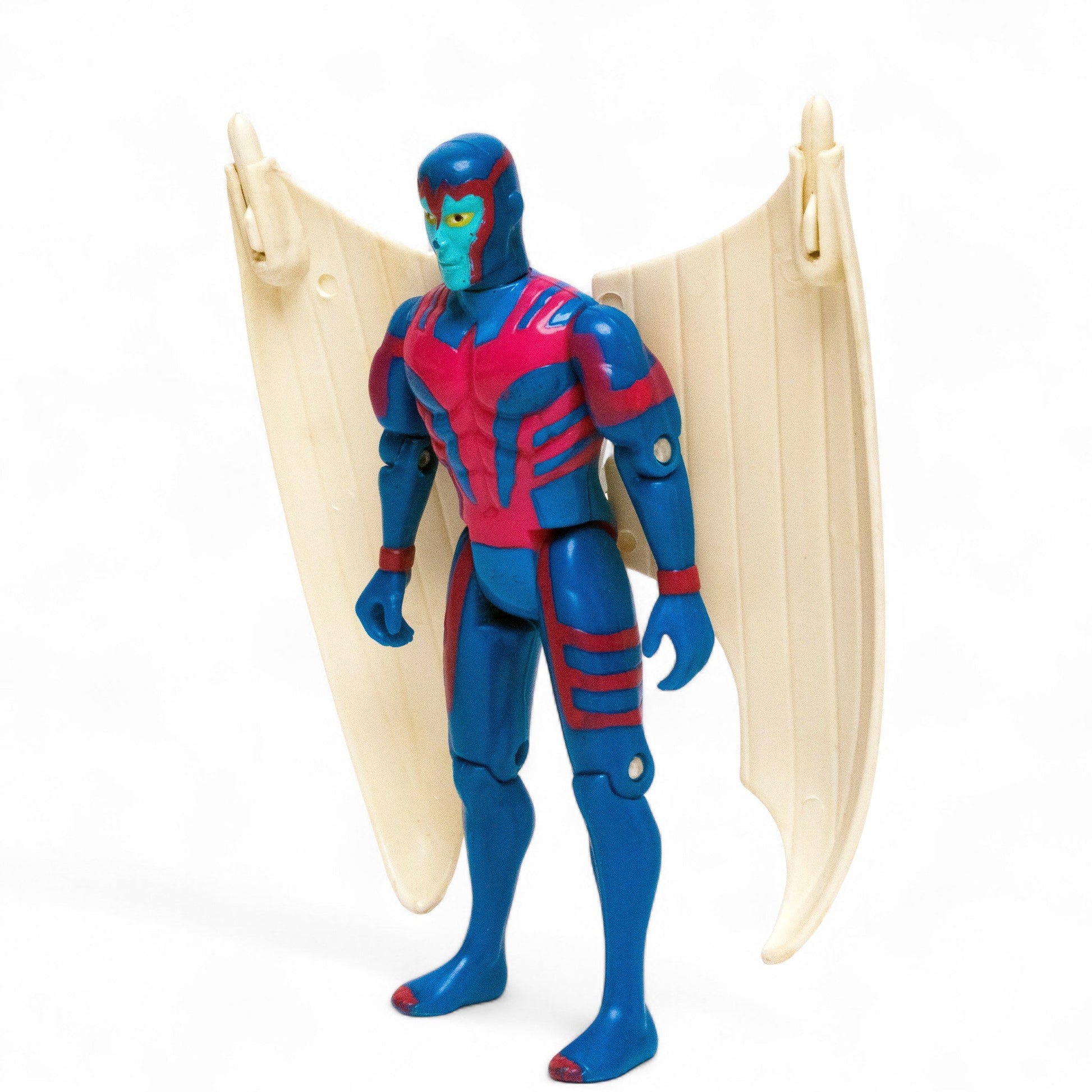 Toy Biz 1991 Marvel ARCHANGEL Uncanny X - Men Series 1 Complete Action Figure Pre - Owned Picture 2