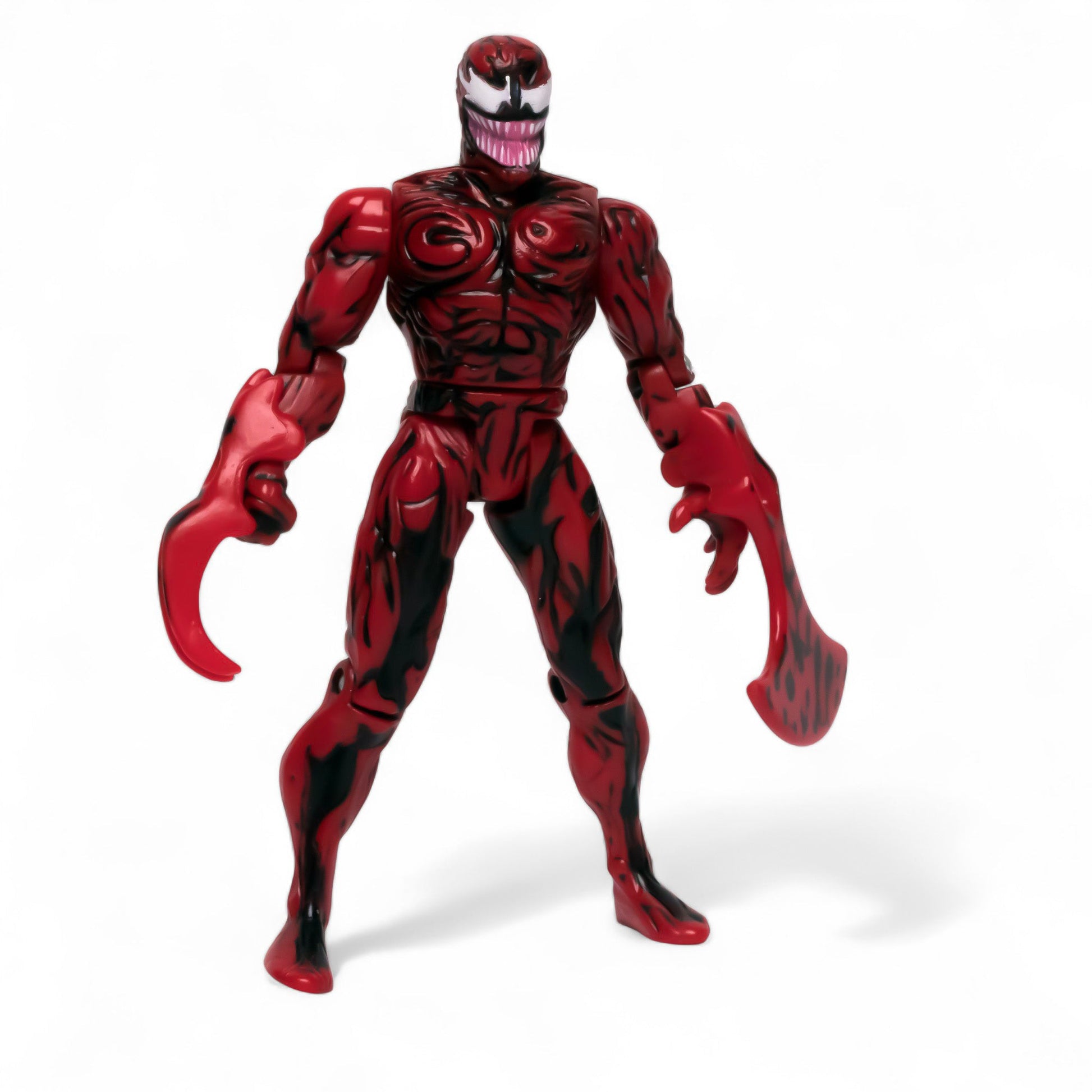 Toy Biz 1994 Marvel CARNAGE Spider - Man Animated Series Action Figure Pre - Owned Picture 6