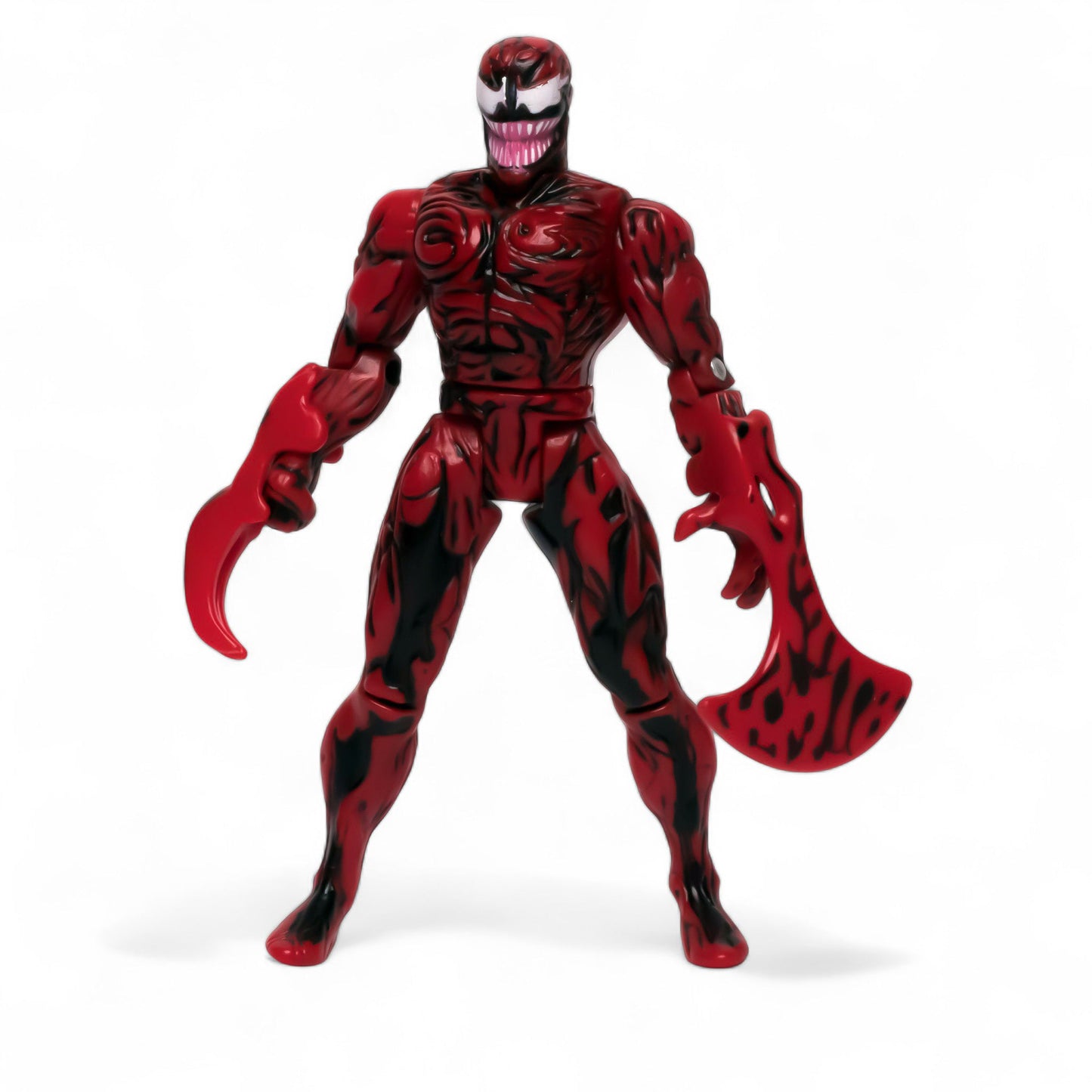 Toy Biz 1994 Marvel CARNAGE Spider - Man Animated Series Action Figure Pre - Owned Picture 2