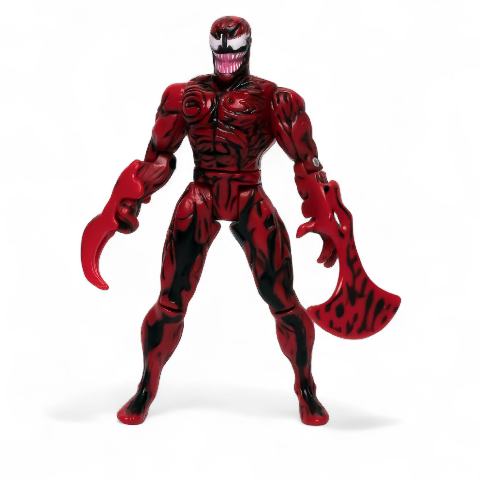 Toy Biz 1994 Marvel CARNAGE Spider - Man Animated Series Action Figure Pre - Owned Picture 2