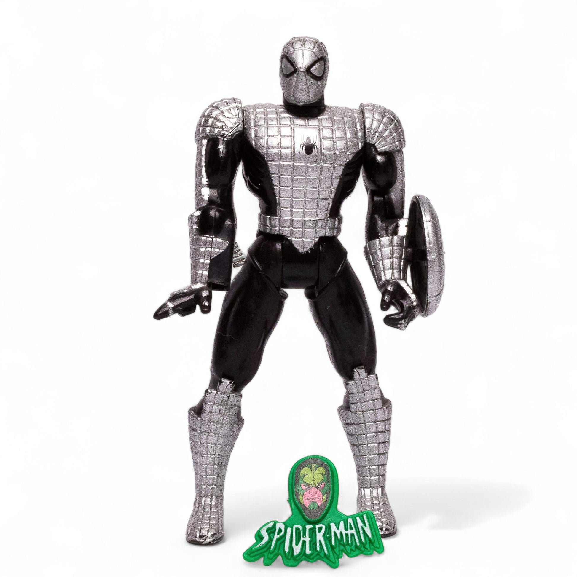 Toy Biz 1994 Marvel SPIDER ARMOR Spider - Man Animated Series Action Figure Pre - Owned Picture 1
