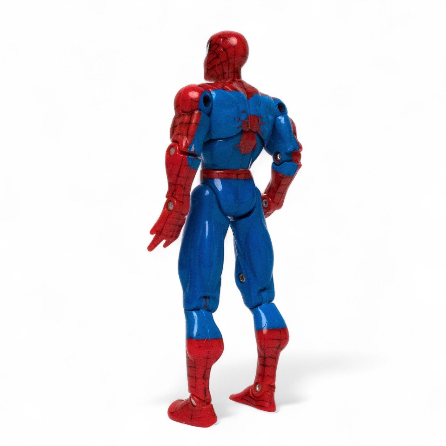 Toy Biz 1994 Marvel SUPER POSEABLE Spider - Man Animated Series Action Figure Pre - Owned Picture 4