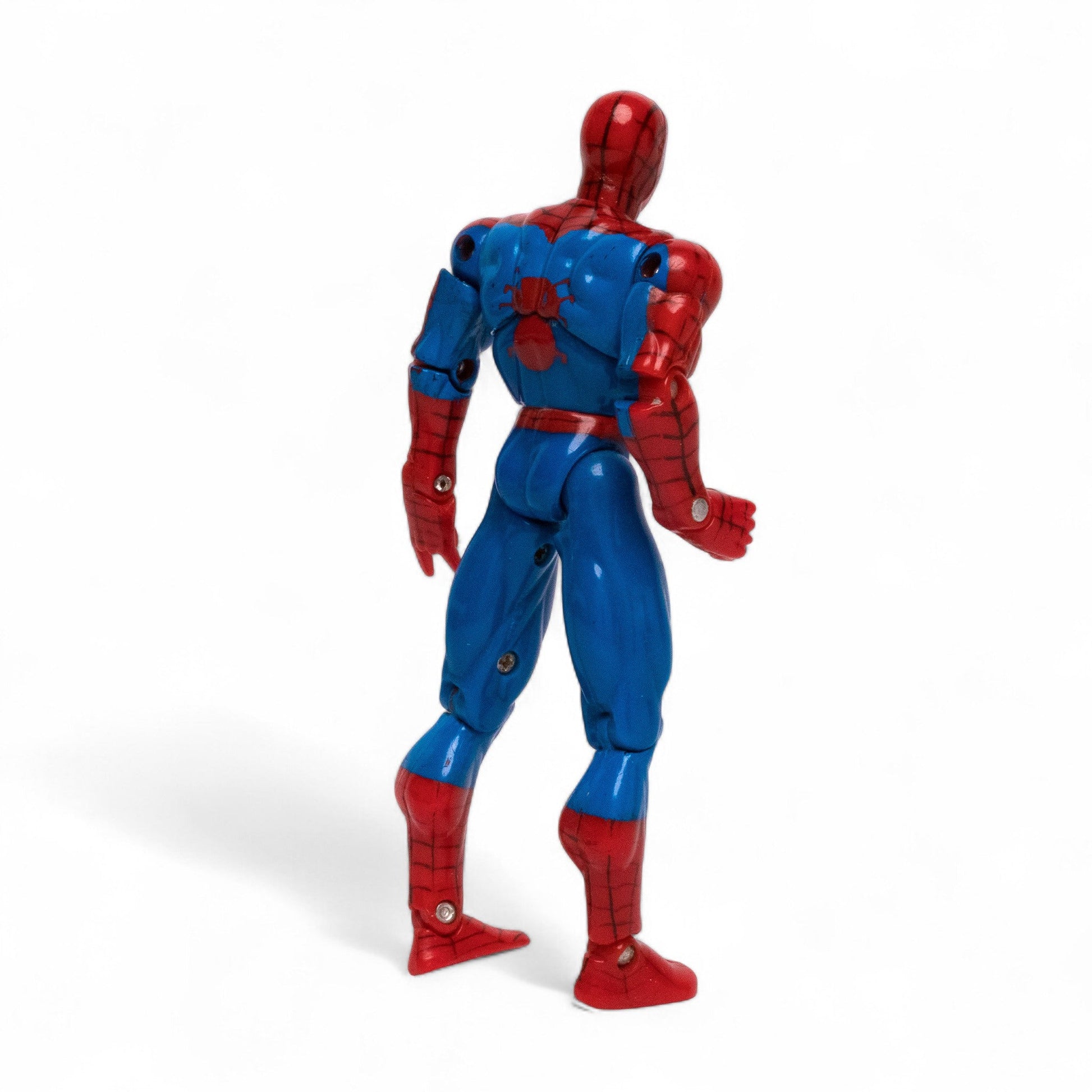 Toy Biz 1994 Marvel SUPER POSEABLE Spider - Man Animated Series Action Figure Pre - Owned Picture 5