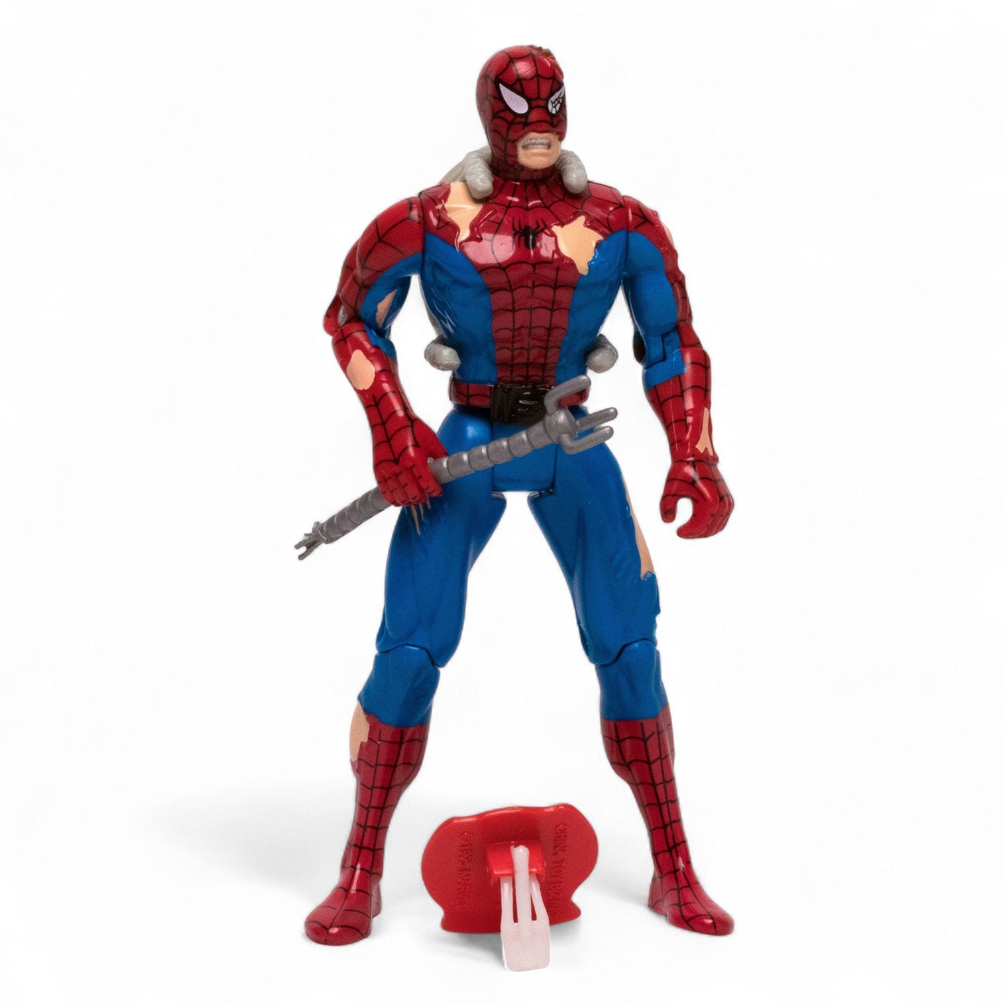 Toy Biz 1995 Marvel BATTLE RAVAGED Spider - Man Animated Series Action Figure Pre - Owned Picture 2