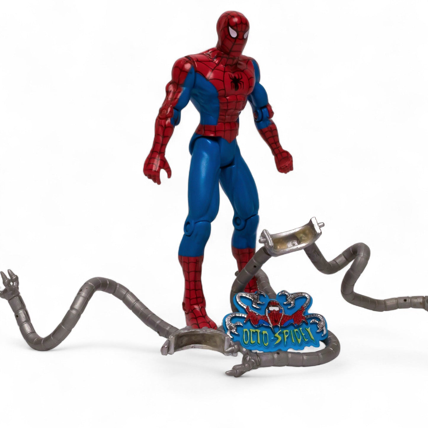 Toy Biz 1995 Marvel OCTO - SPIDEY Spider - Man Animated Series Action Figure Pre - Owned Picture 6