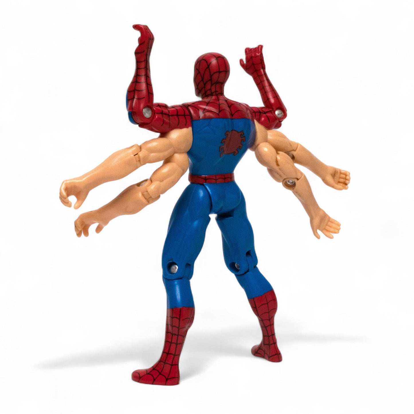 Toy Biz 1995 Marvel SIX ARM Spider - Man Animated Series Action Figure Pre - Owned Picture 3