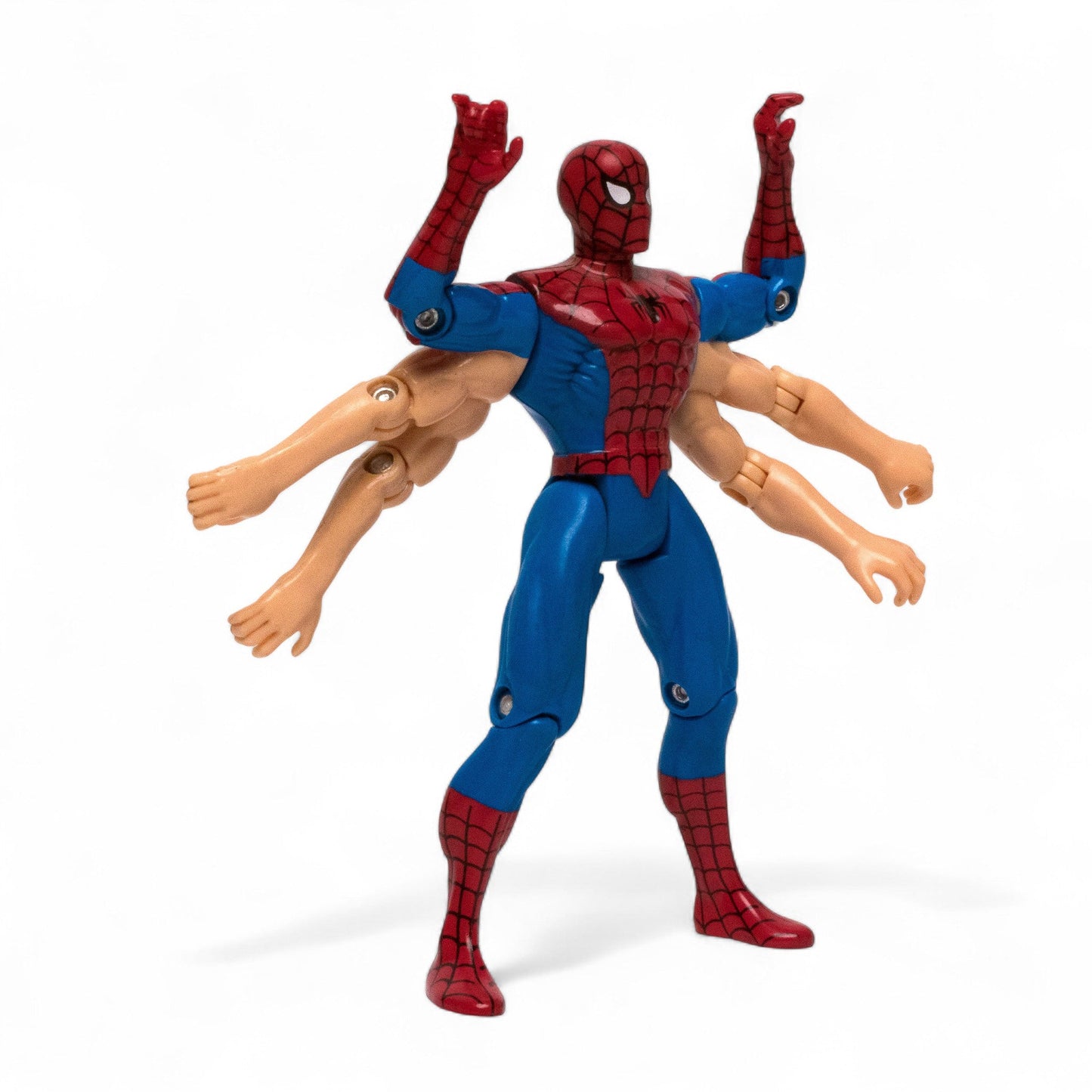 Toy Biz 1995 Marvel SIX ARM Spider - Man Animated Series Action Figure Pre - Owned Picture 5