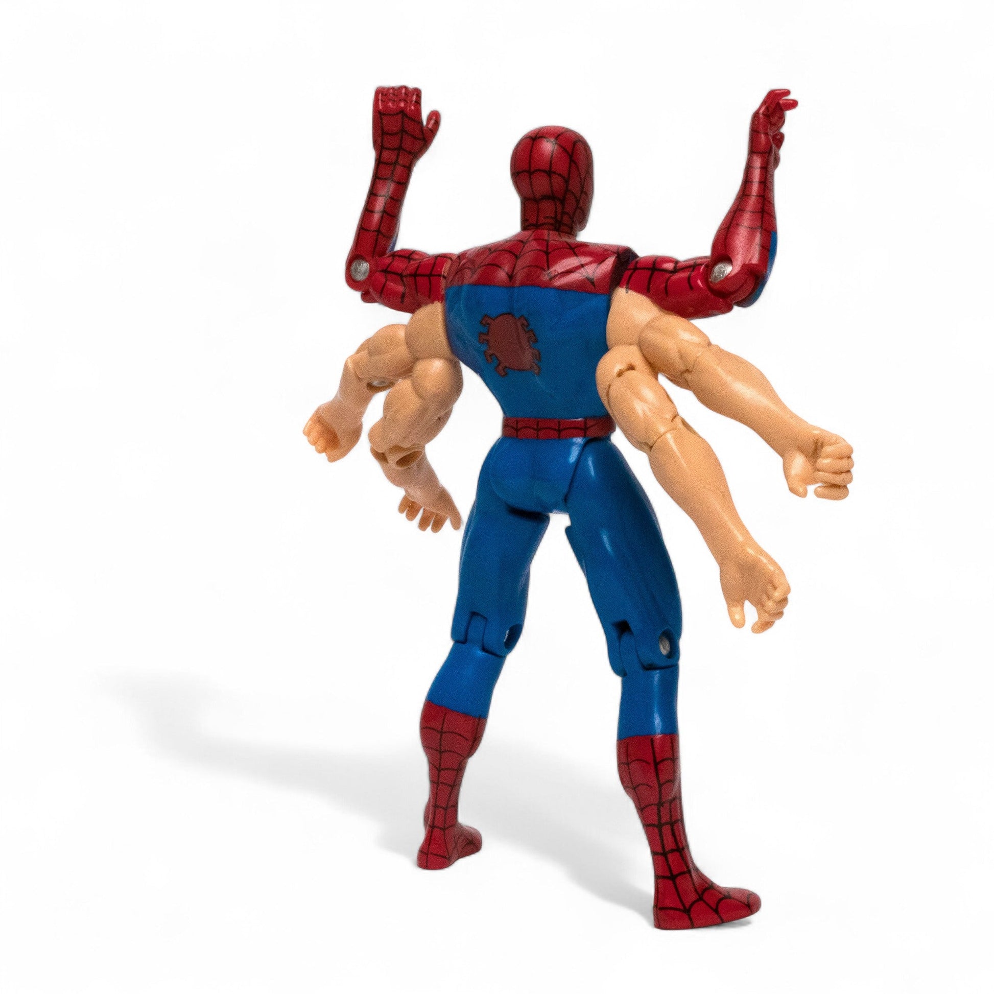 Toy Biz 1995 Marvel SIX ARM Spider - Man Animated Series Action Figure Pre - Owned Picture 4
