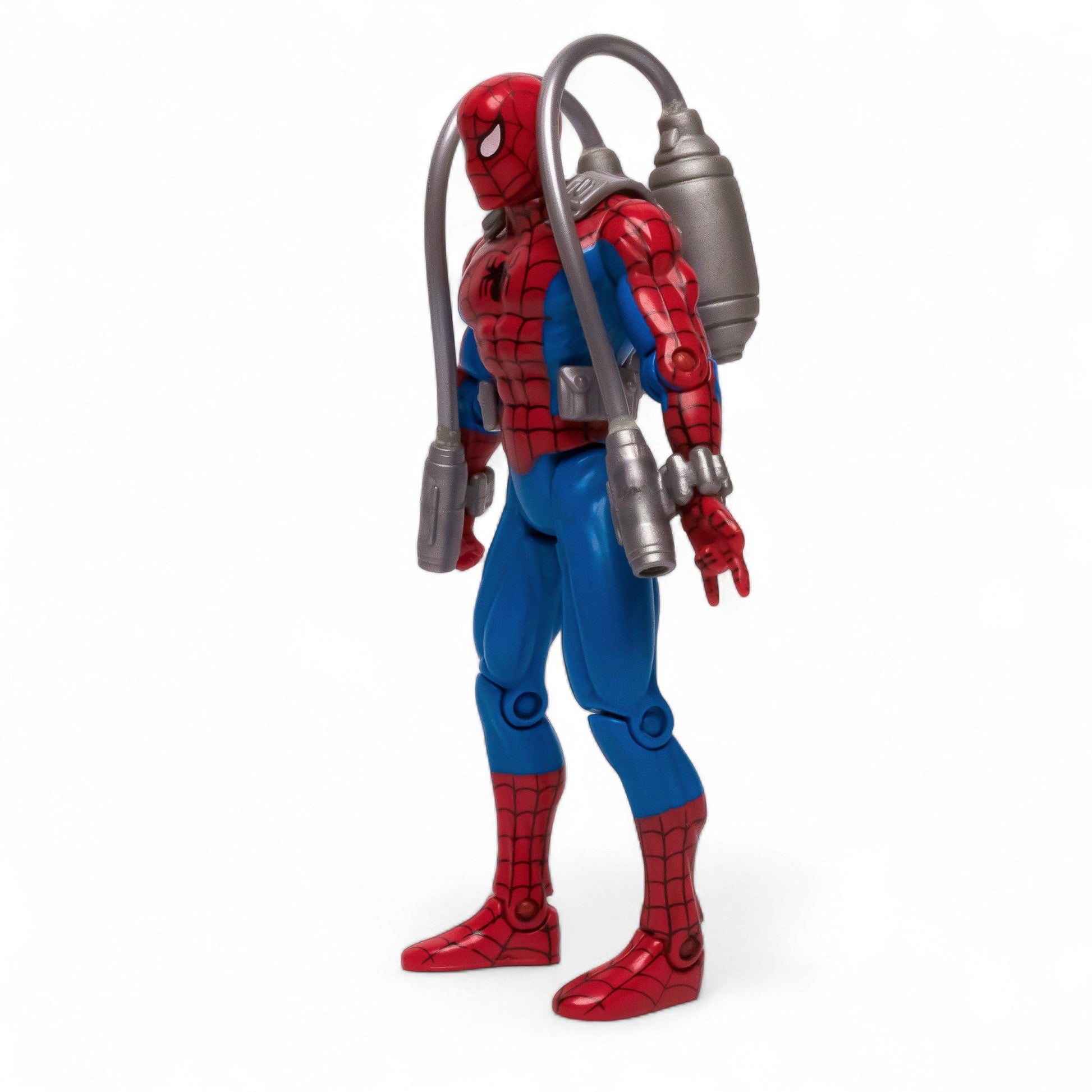 Toy Biz 1995 Marvel WEB CANON Spider - Man Animated Series Action Figure Pre - Owned Picture 2
