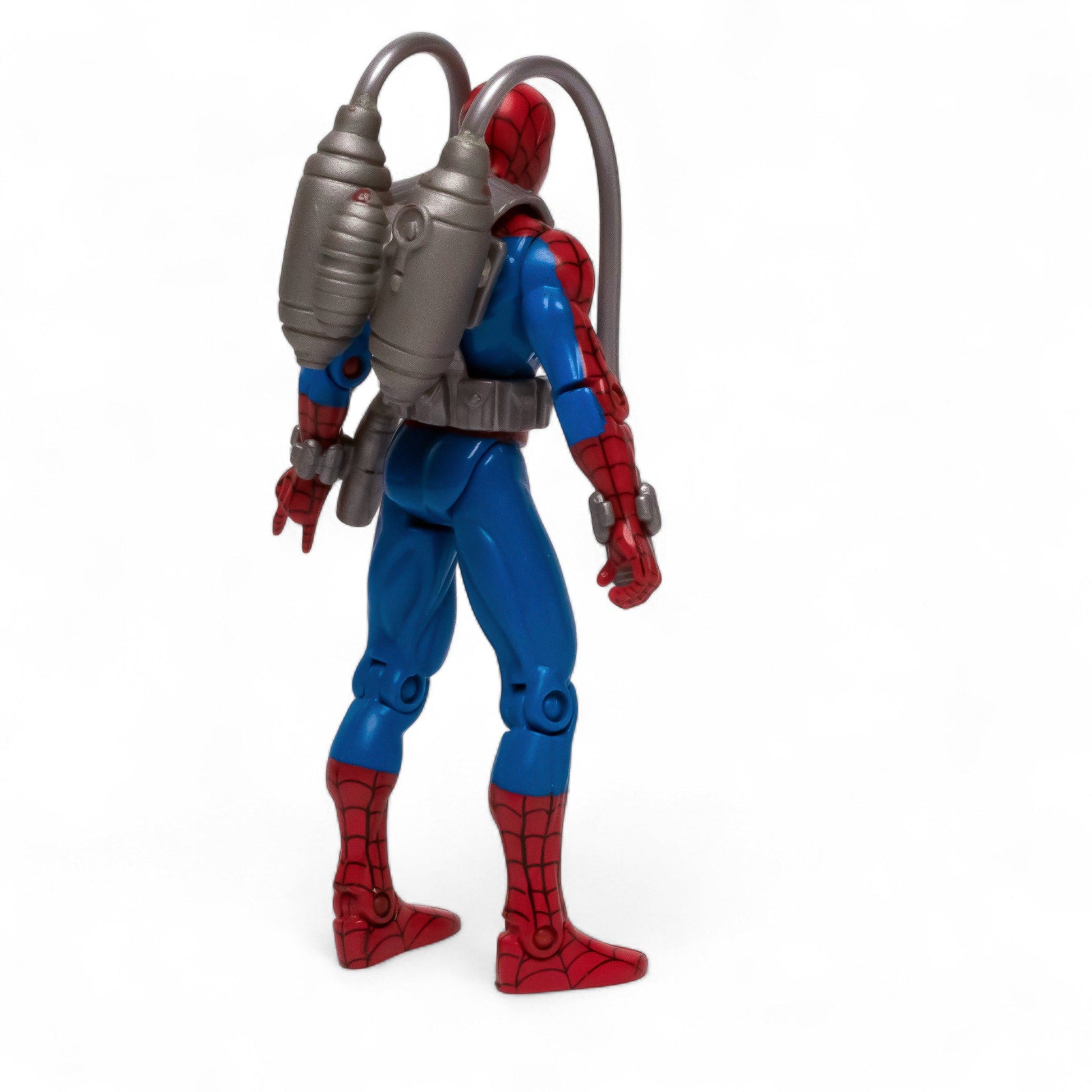 Toy Biz 1995 Marvel WEB CANON Spider - Man Animated Series Action Figure Pre - Owned Picture 4