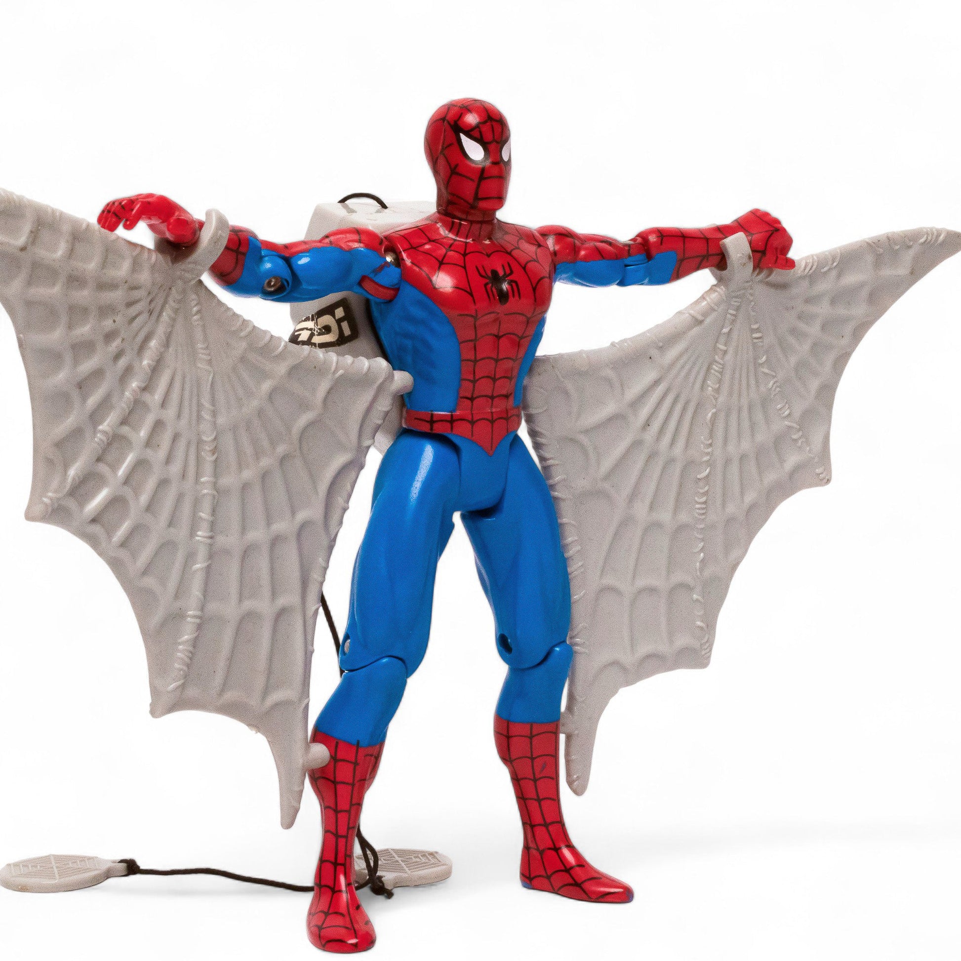 Toy Biz 1995 Marvel WEB GLIDER Spider - Man Animated Series Action Figure Pre - Owned Picture 6
