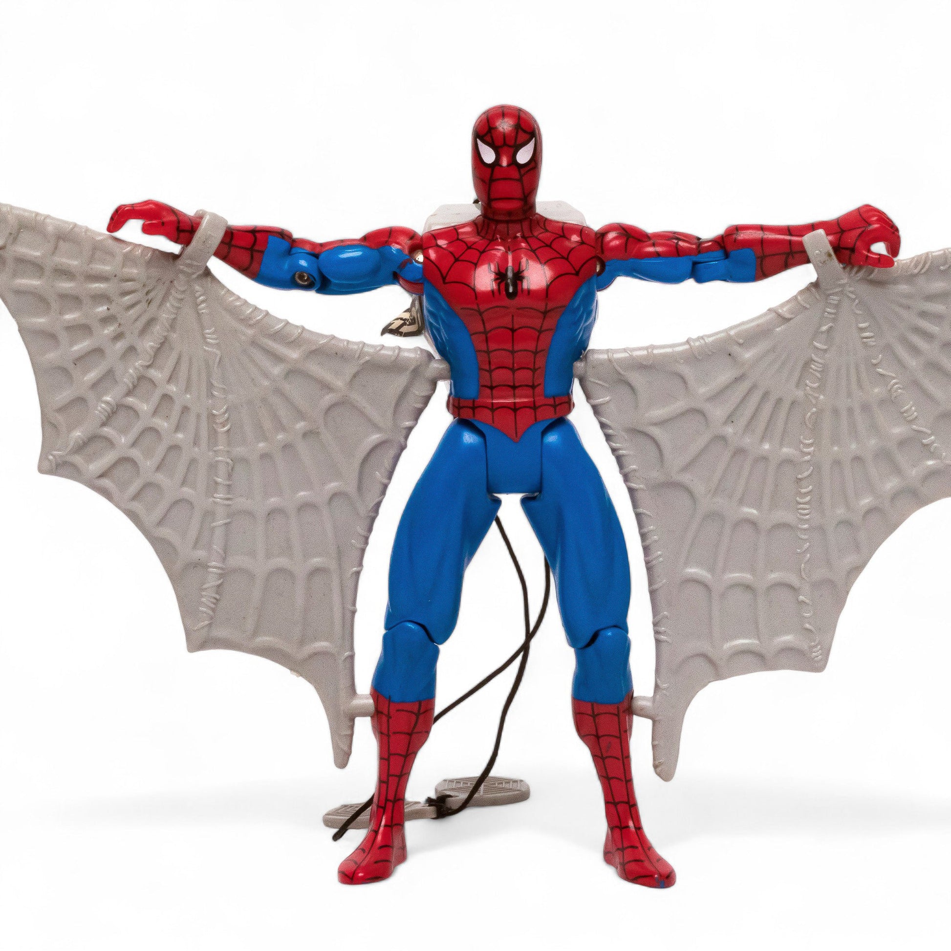 Toy Biz 1995 Marvel WEB GLIDER Spider - Man Animated Series Action Figure Pre - Owned Picture 2