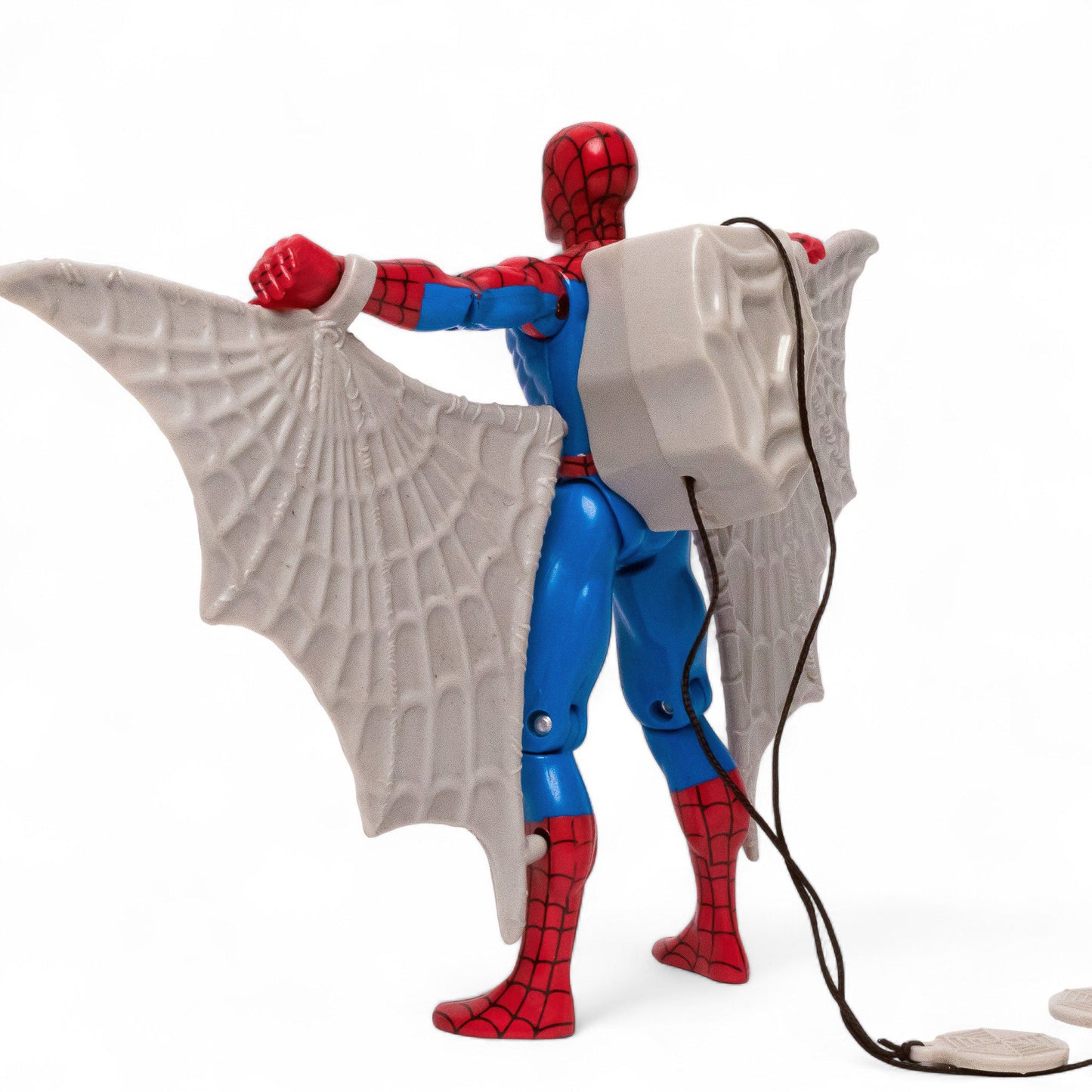 Toy Biz 1995 Marvel WEB GLIDER Spider - Man Animated Series Action Figure Pre - Owned Picture 4