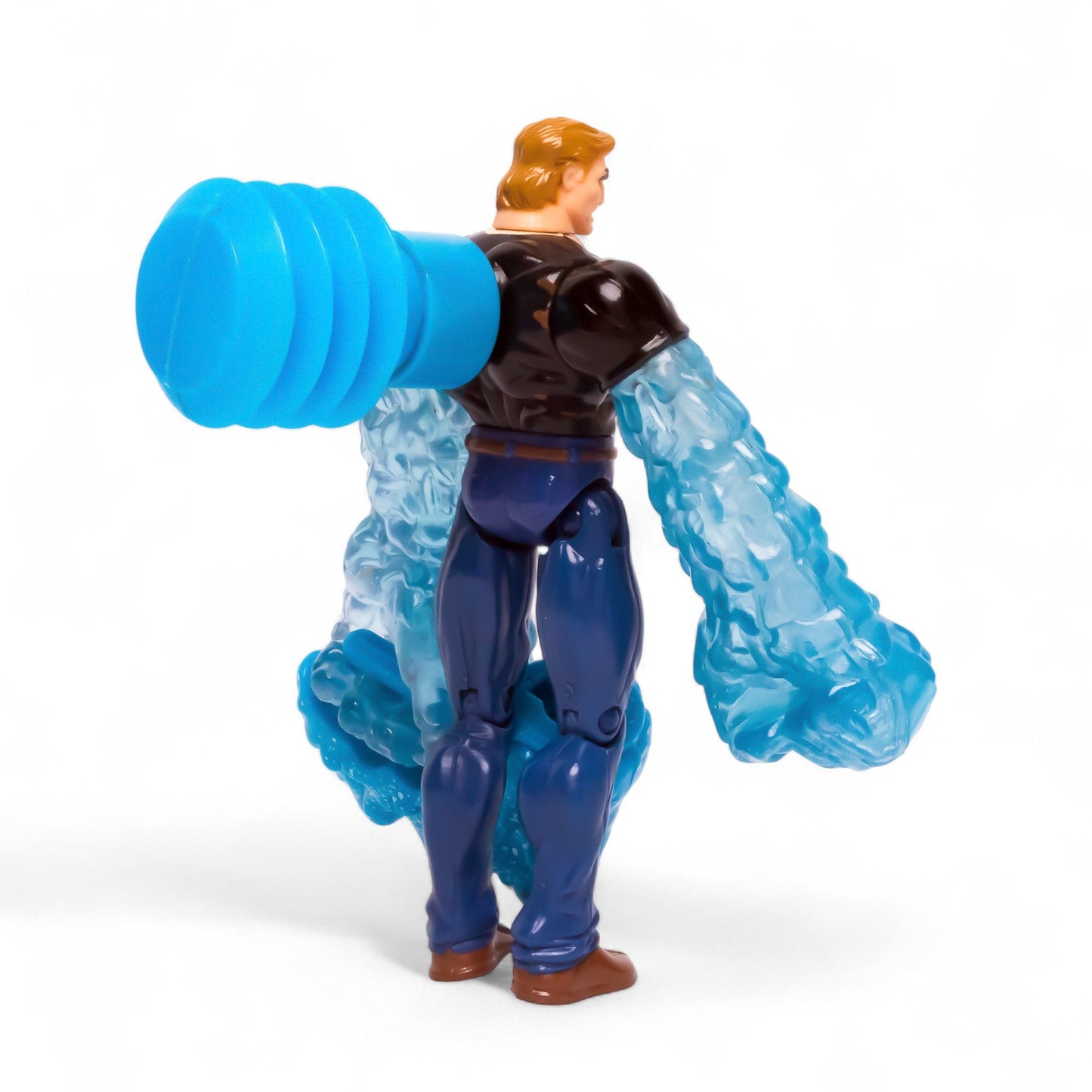 Toy Biz 1996 Marvel HYDRO - MAN Spider - Wars Vintage Figure & Pin Pre - Owned Picture 5