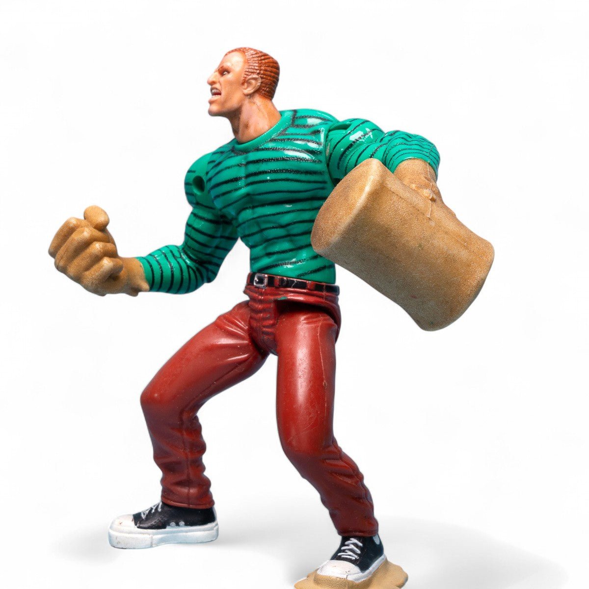 Toy Biz 1998 Marvel SANDMAN Excellent Flip 'N Trap Action Figure Action Figure Picture 2