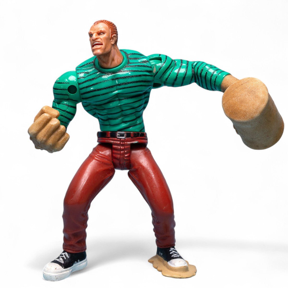 Toy Biz 1998 Marvel SANDMAN Excellent Flip 'N Trap Action Figure Action Figure Picture 1