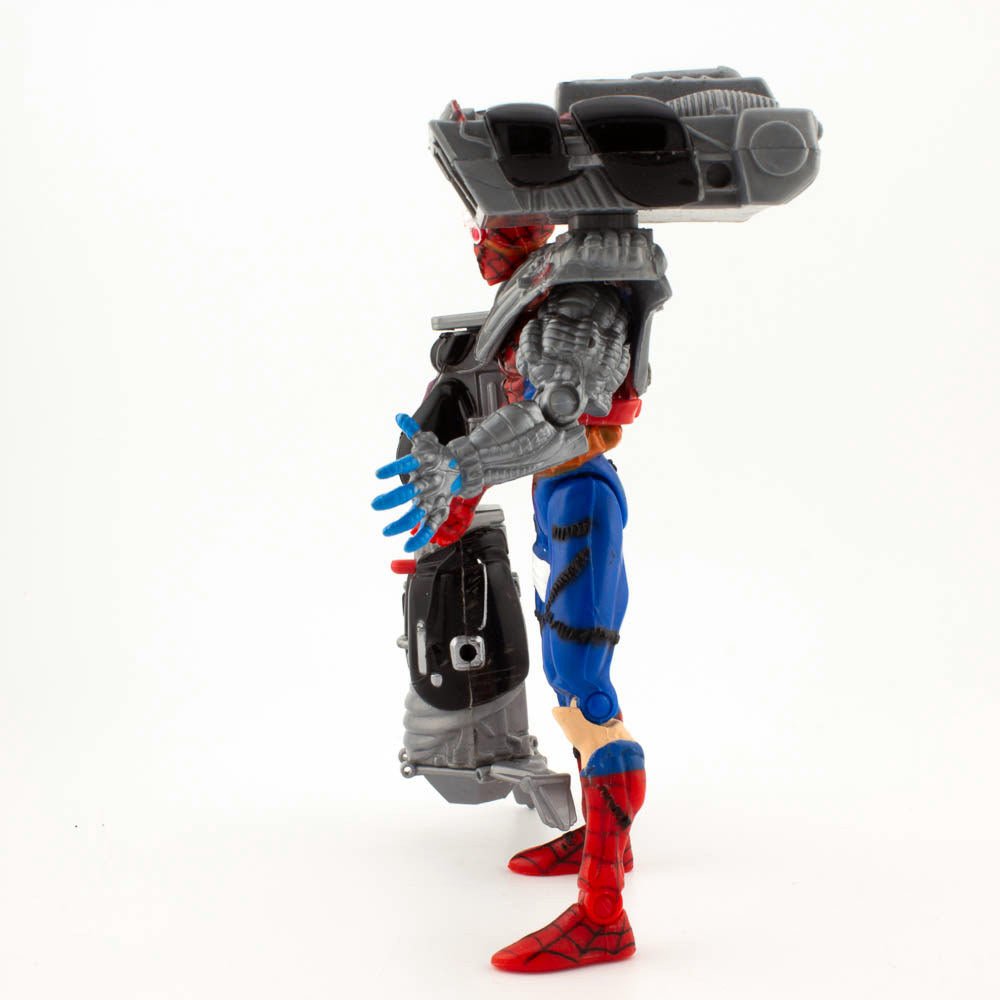 Toy Biz Spider - Man The Spider Wars CYBORG SPIDER - MAN 1997 Marvel Vintage Figure