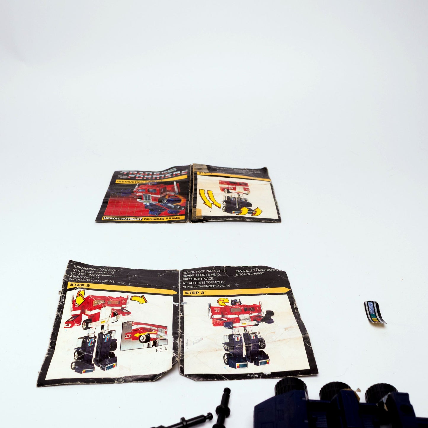 Transformers G1 Autobot Leader OPTIMUS PRIME Vintage 1984 Made in France Pre - Owned Picture 10