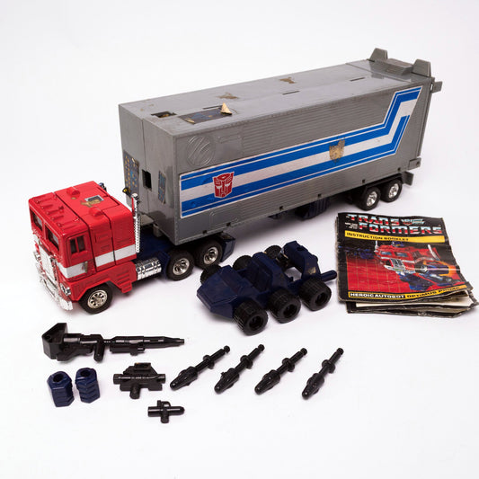 Transformers G1 Autobot Leader OPTIMUS PRIME Vintage 1984 Made in France Pre - Owned Picture 1