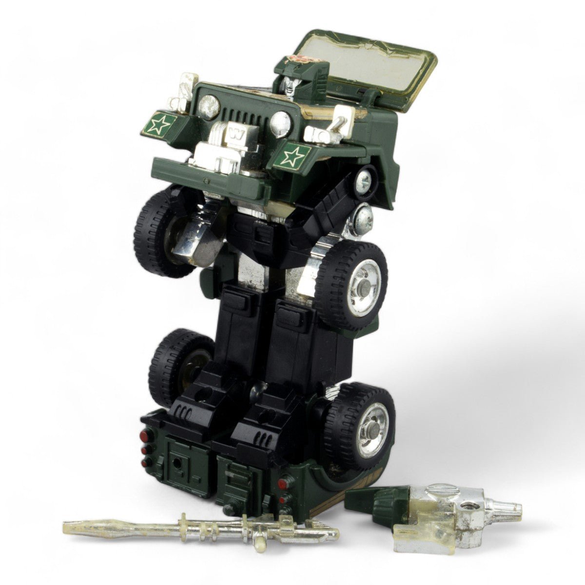 Transformers G1 Hound Autobot Scout 1985 Vintage Hasbro Action Figure - DT Collectable Toys
