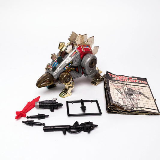 Transformers G1 SNARL Dinobots Vintage 1985 Hasbro Takara 100% Complete Damaged Pre - Owned Picture 1