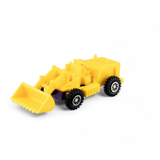 Transformers G2 Combiners Scrapper from Devastator (Yellow) 1993 Hasbro Vintage Picture 1