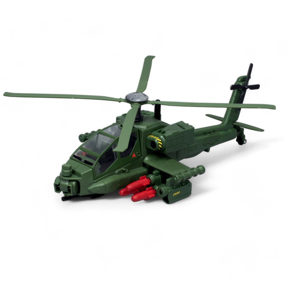 TRENDMASTERS GODZILLA APACHE ATTACK COPTER NEAR COMPLETE EXCELLENT CONDITION - DT Collectable Toys